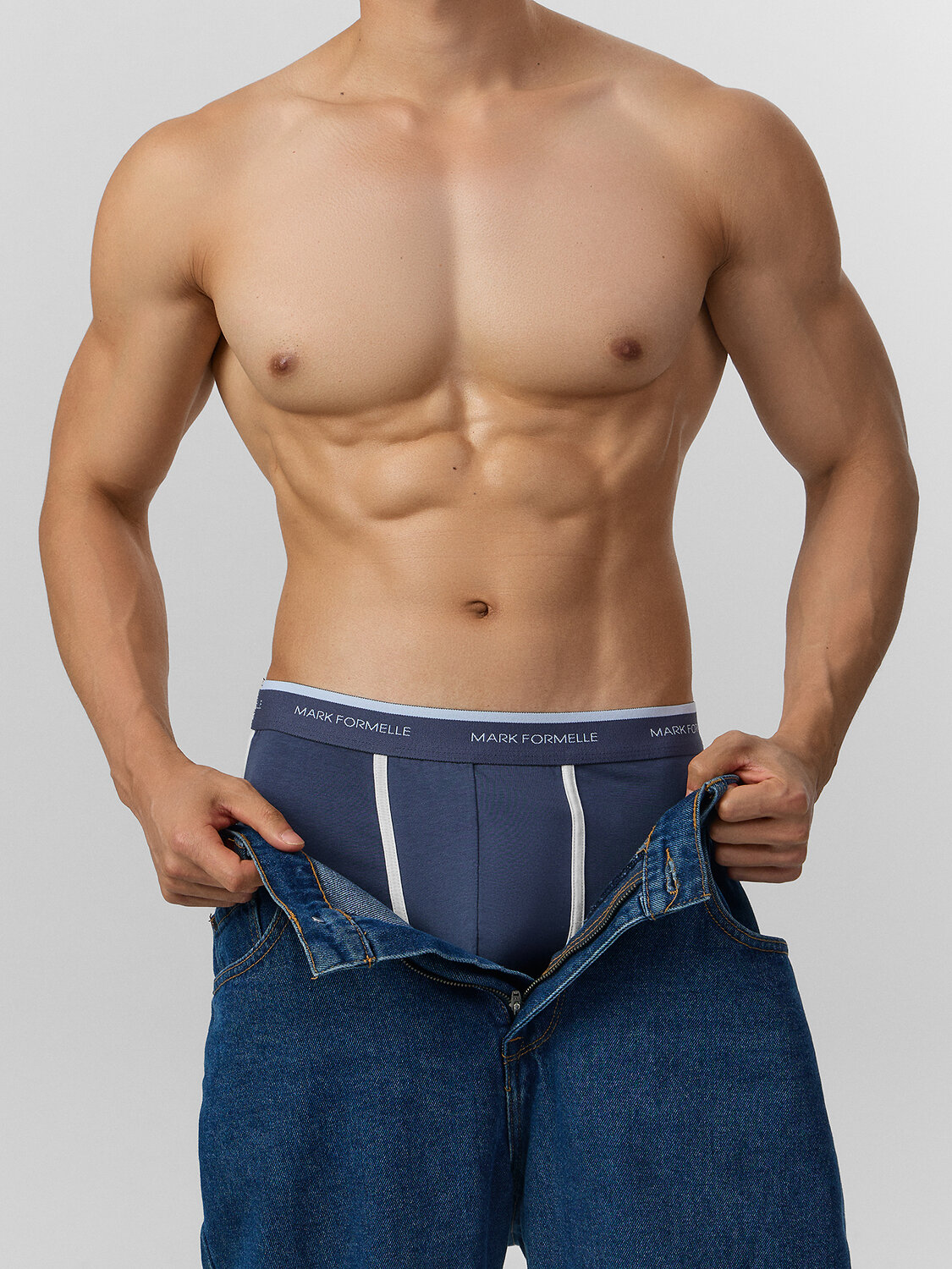 MARK FORMELLE Трусы 574206 411165-2 гроза +серый меланж