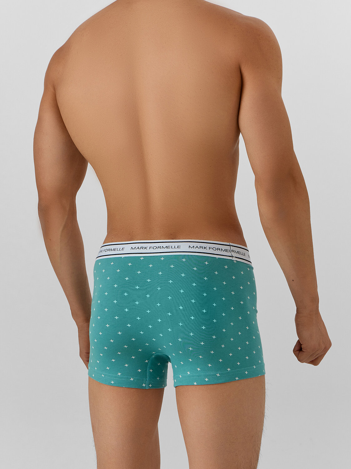 MARK FORMELLE Трусы 574208 411228-2 узор на персидском зеленом +черный