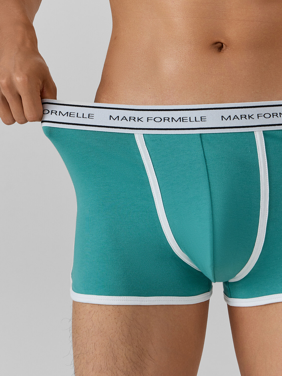 MARK FORMELLE Трусы 574209 411165-2 персидский зеленый +черный