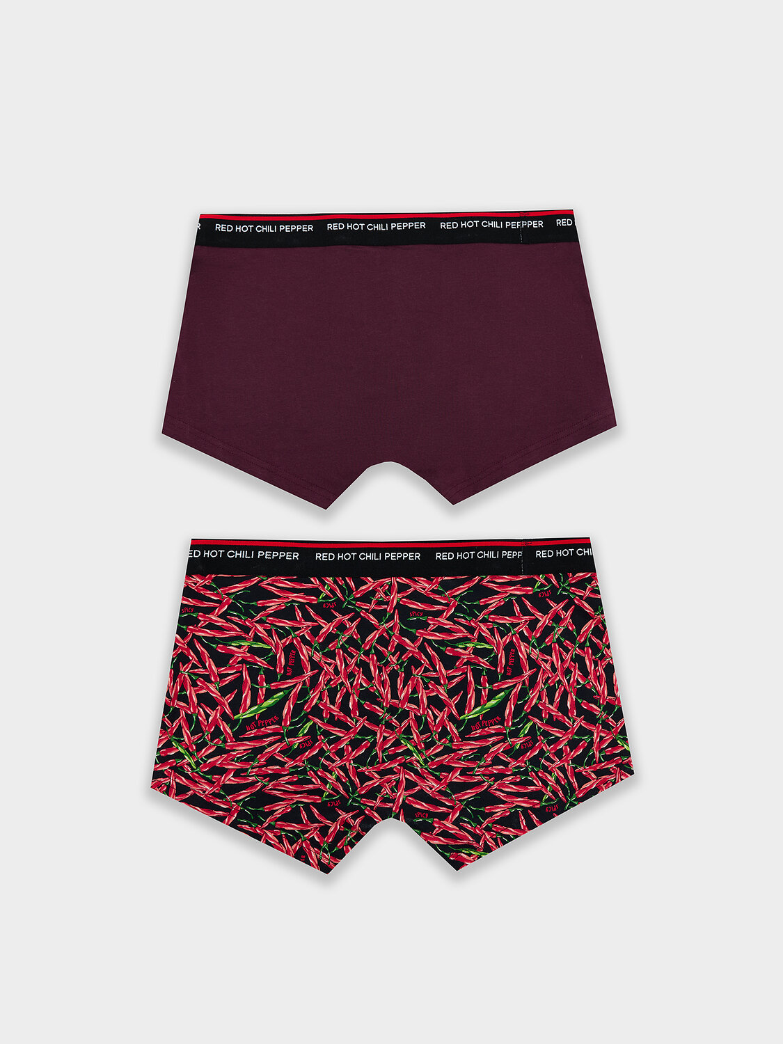 MARK FORMELLE Трусы 574210 411215-2 винный +перчики на черном