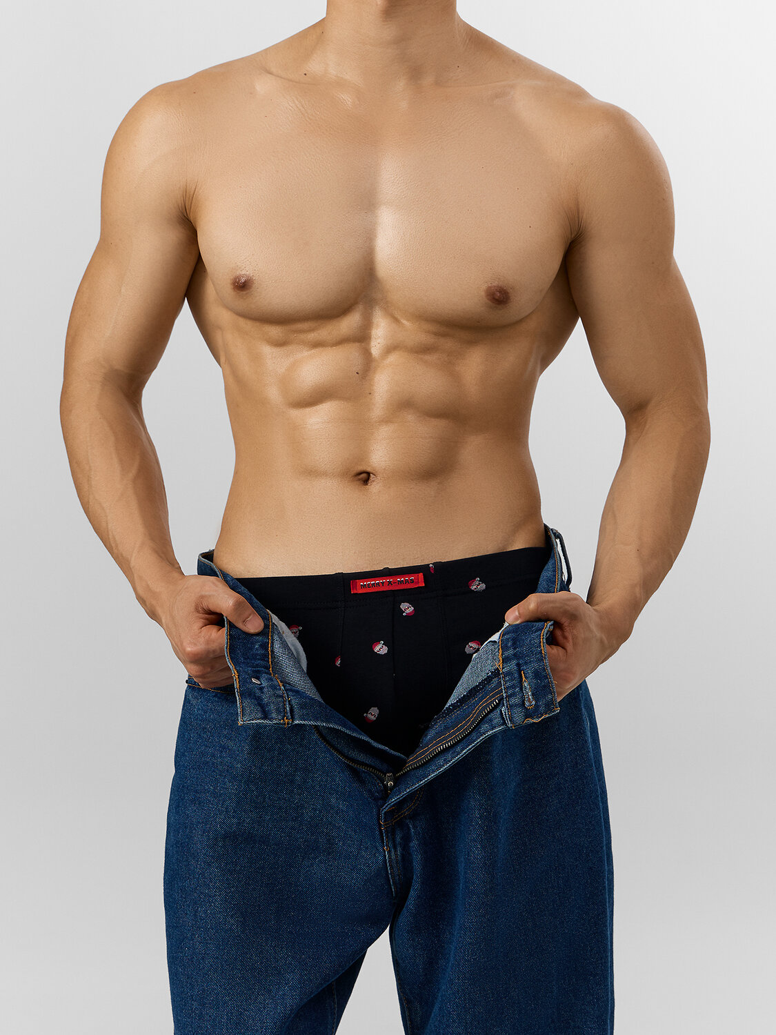 MARK FORMELLE Трусы 574215 411229-2 мелкая набивка на черном +т.серый