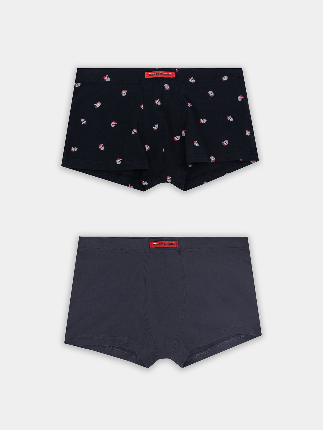 MARK FORMELLE Трусы 574215 411229-2 мелкая набивка на черном +т.серый