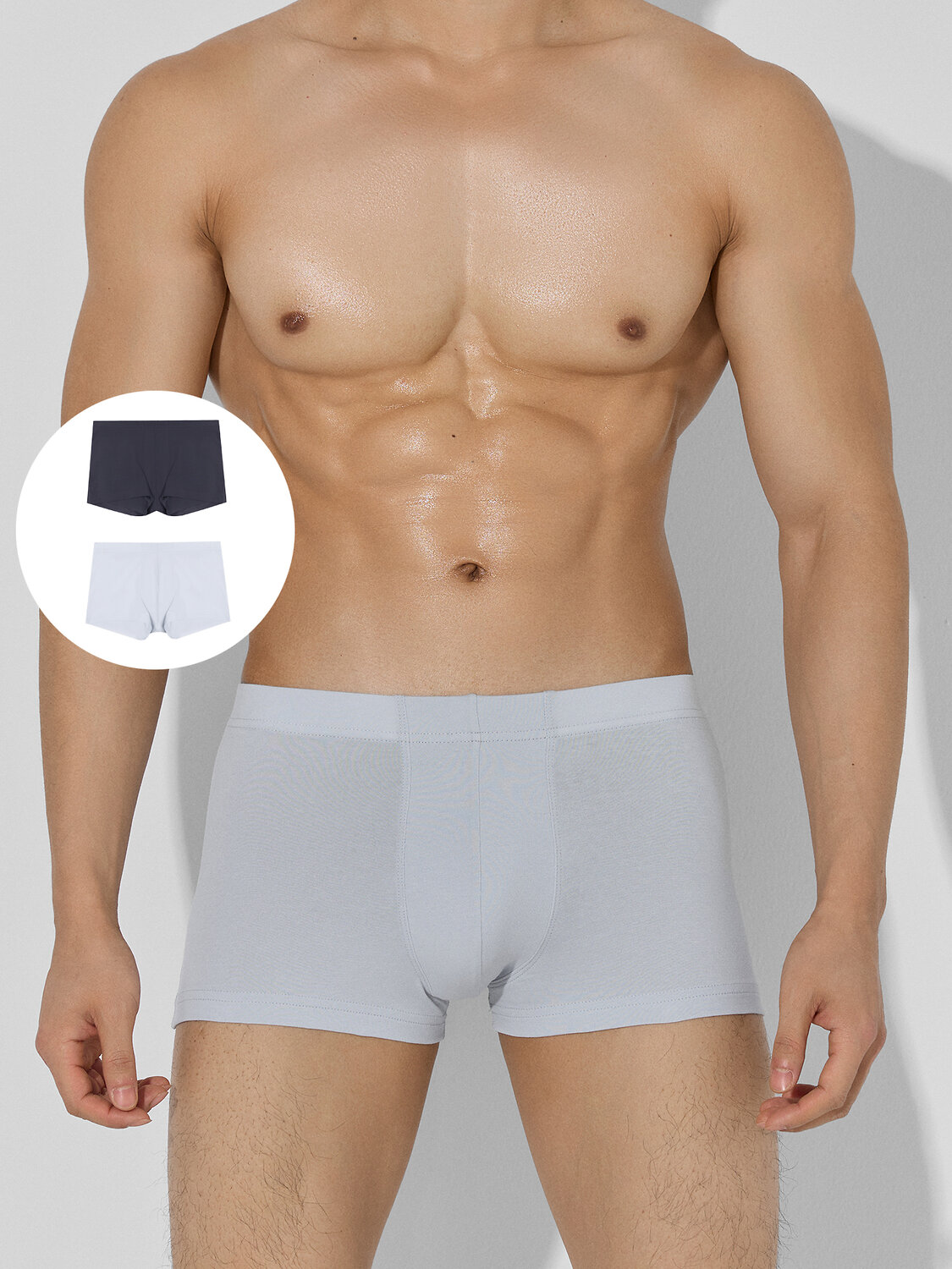 MARK FORMELLE Трусы 574216 411229-2 св.серый +т.серый