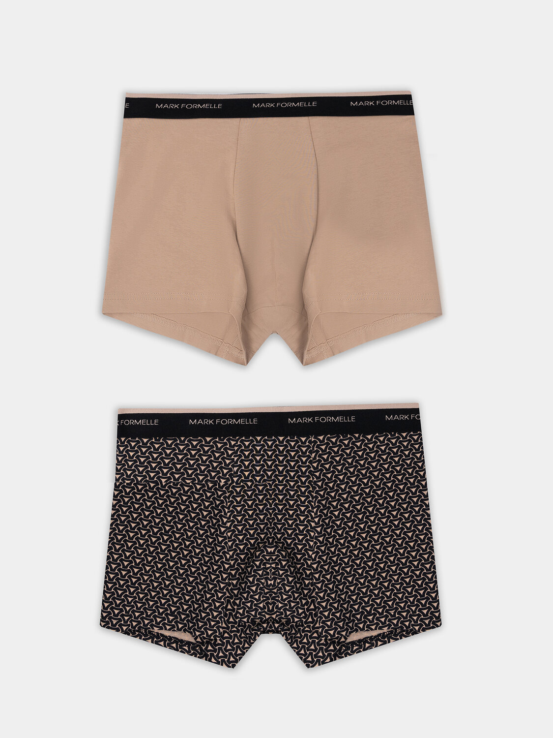MARK FORMELLE Трусы 574222 411228-2 беж узор на черном +бежевый