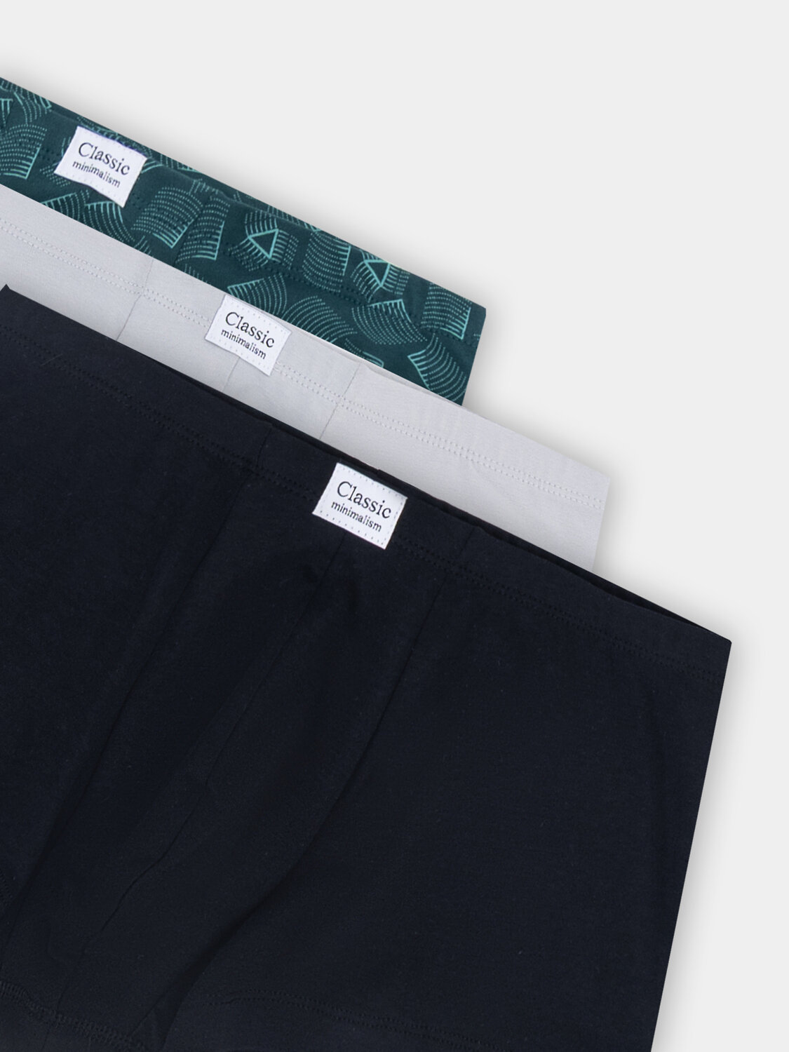 MARK FORMELLE Трусы 574223 411122-3 узор на атлантике +св.серый +черный