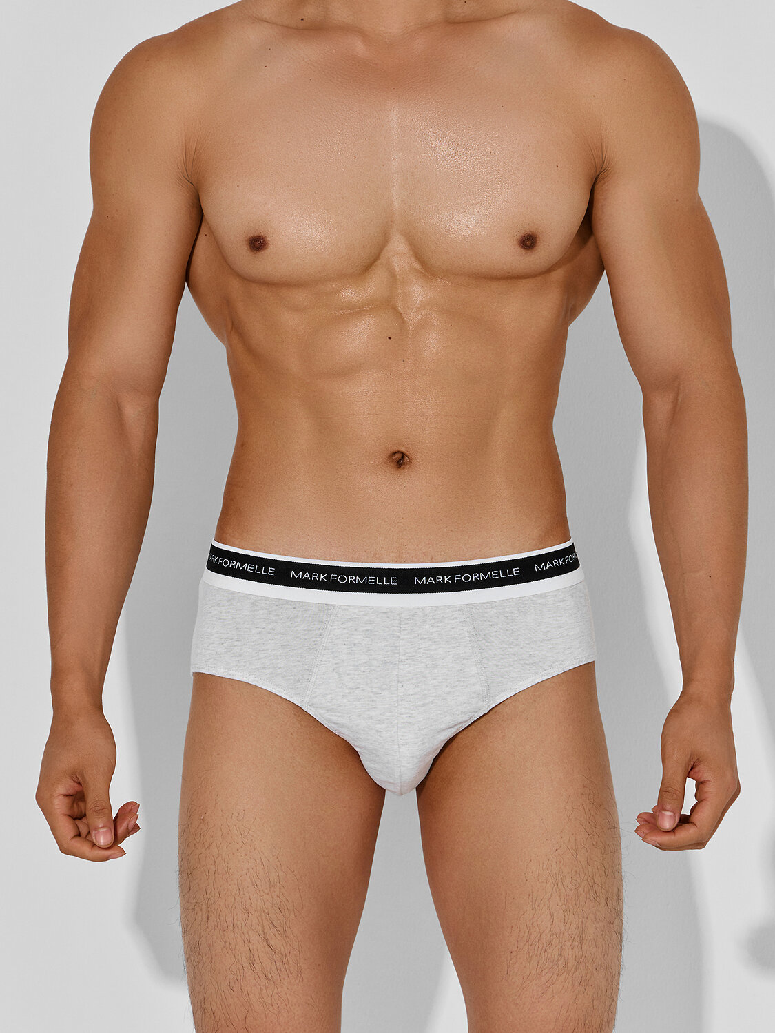 MARK FORMELLE Трусы 574227 411170-3 серый меланж+шторм +черный