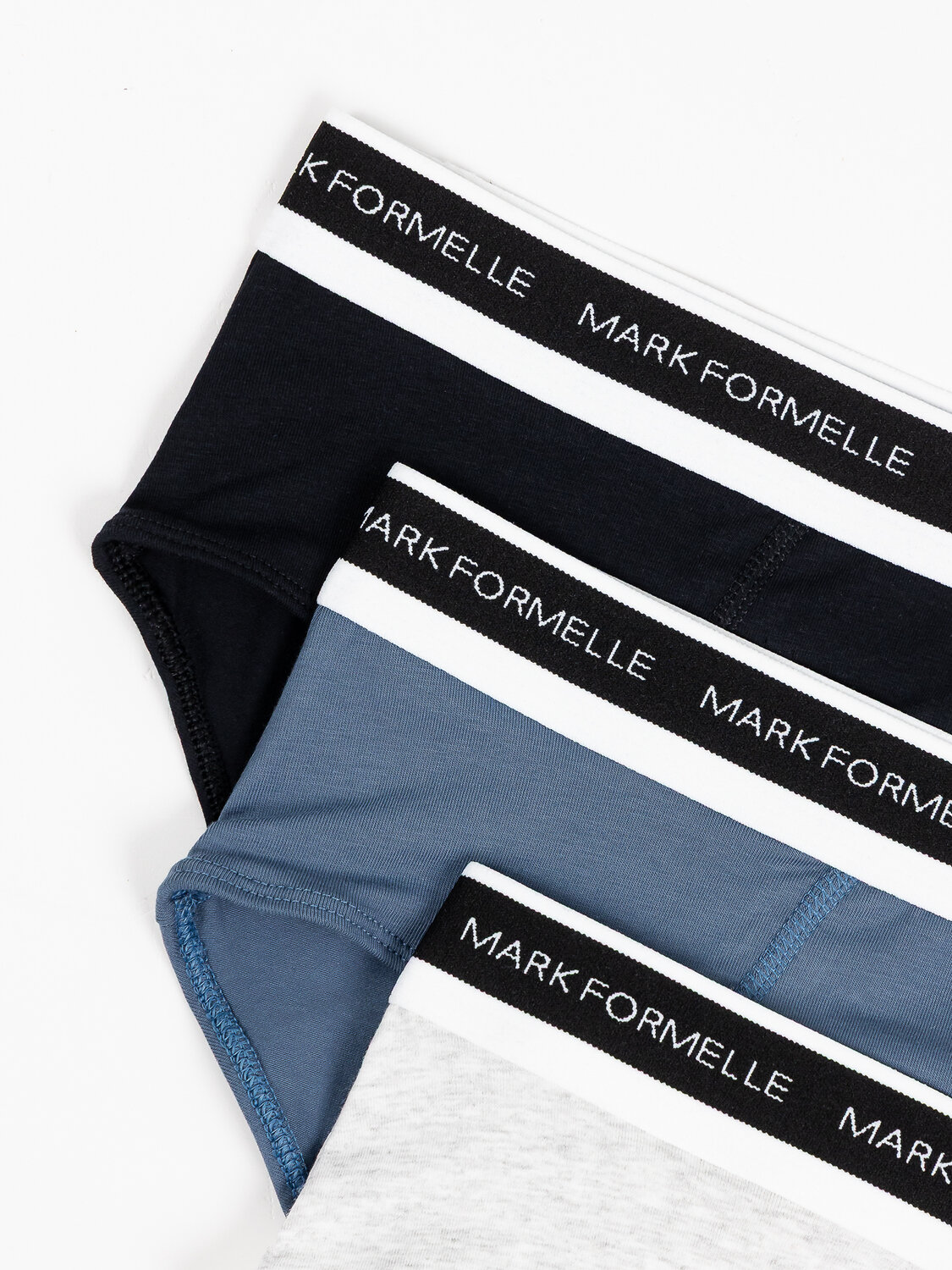 MARK FORMELLE Трусы 574227 411170-3 серый меланж+шторм +черный