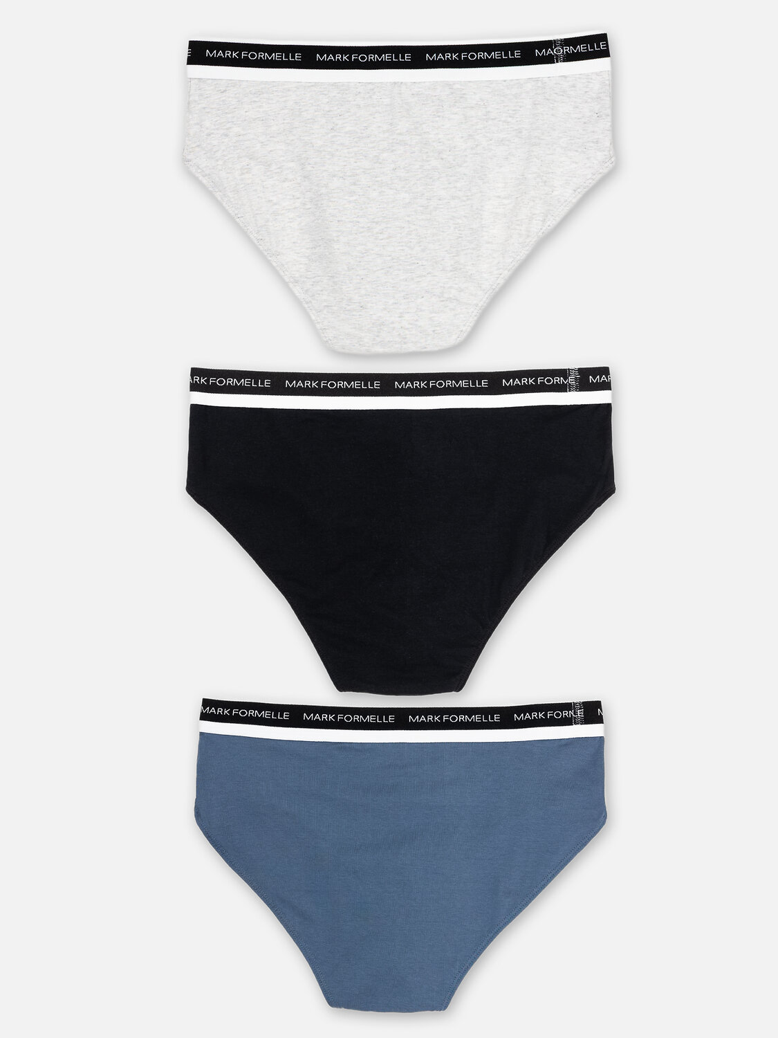 MARK FORMELLE Трусы 574227 411170-3 серый меланж+шторм +черный
