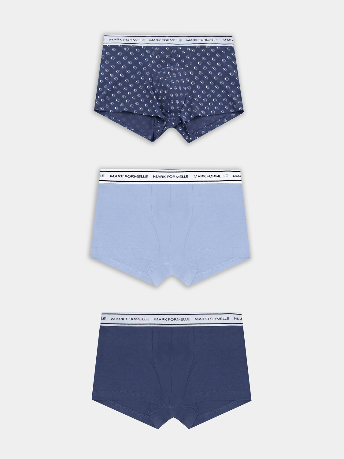 MARK FORMELLE Трусы 574229 411124-3 узор на джинсовом +св.голубой +джинсовый