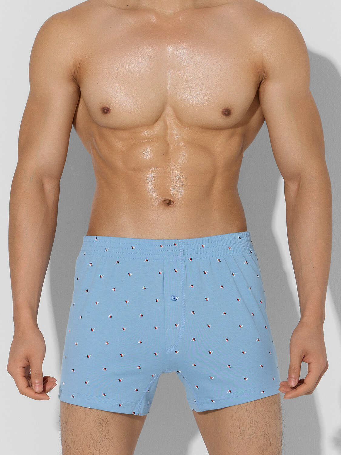 MARK FORMELLE Трусы 574231 411152-3 узор на п.голубом + узор на гл.синем +узор на черном