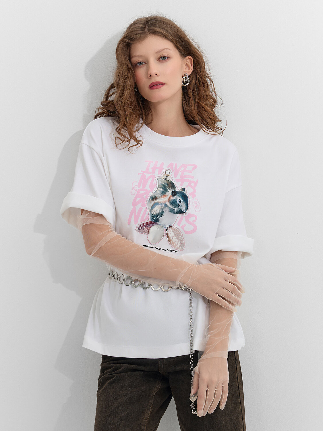 MARK FORMELLE Футболка 574238 112961 белый +печать