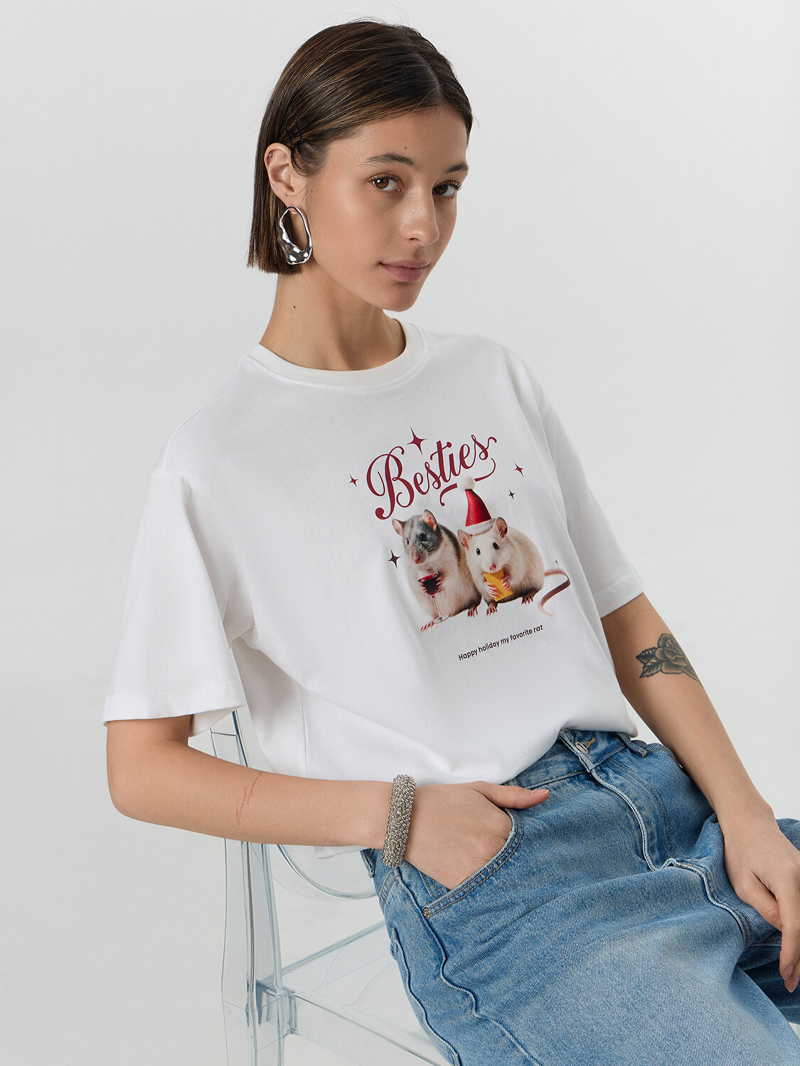 MARK FORMELLE Футболка 574239 112678 белый +печать