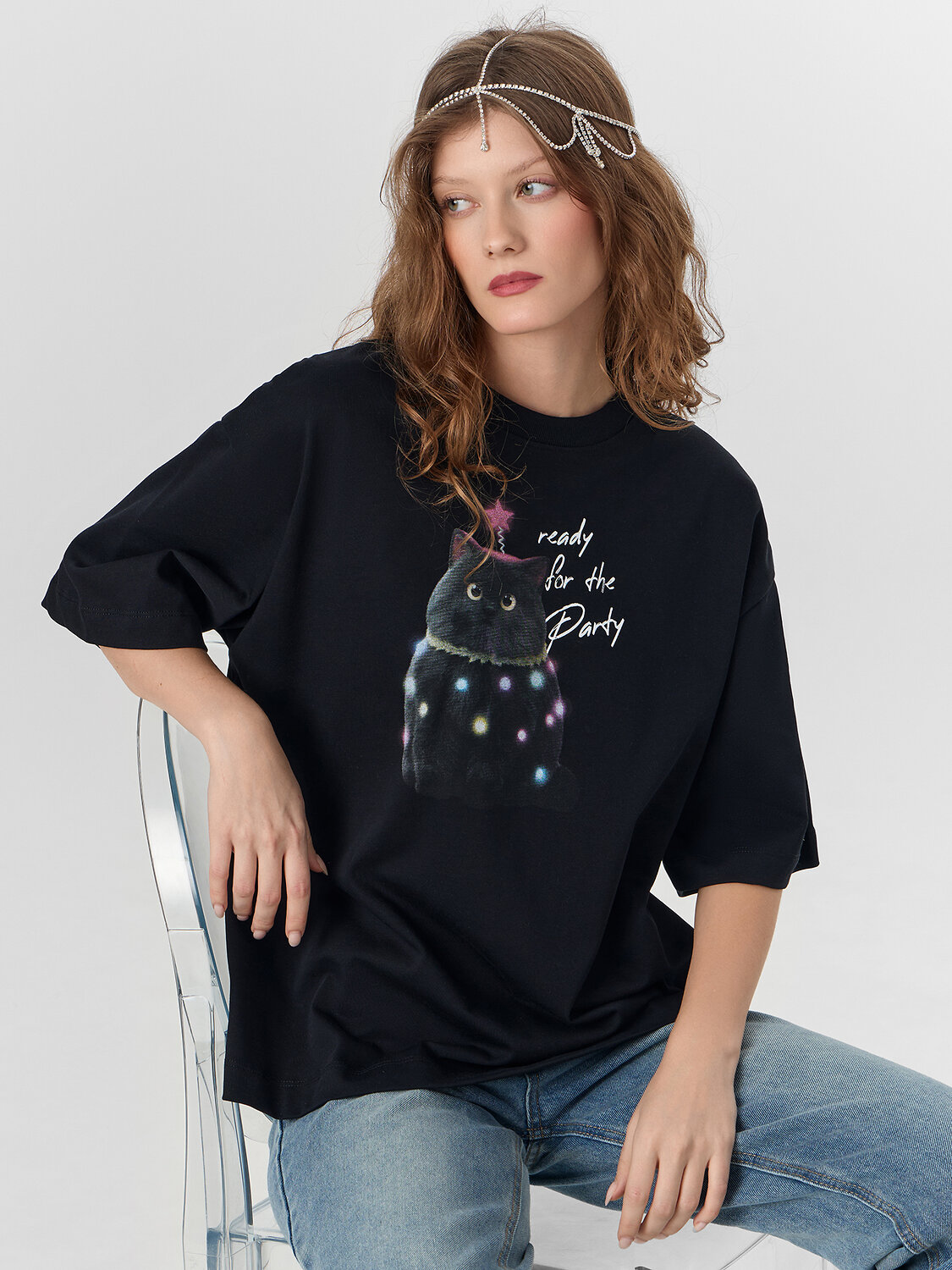 MARK FORMELLE Футболка 574240 112961 черный +печать