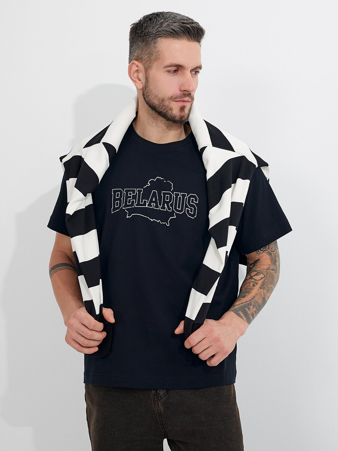 MARK FORMELLE Футболка 574248 111935 черный +печать