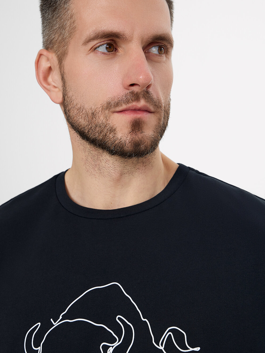 MARK FORMELLE Футболка 574249 111935 черный +печать