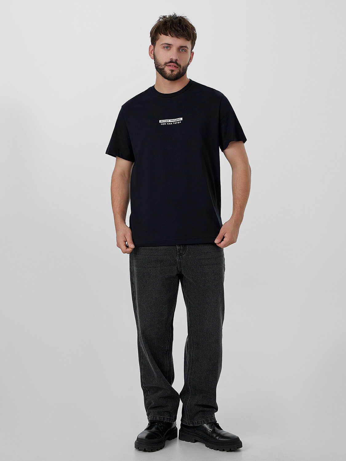 MARK FORMELLE Футболка 574253 111935 черный +печать