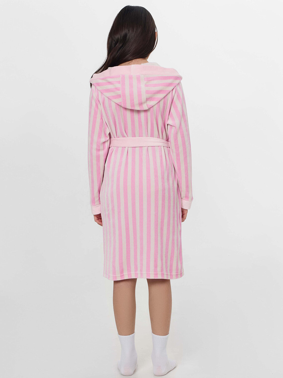 MARK FORMELLE Халат 574254 557703-2 розовая полоска