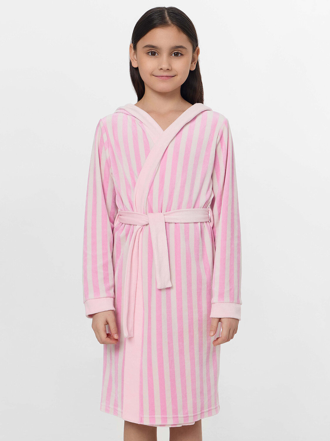 MARK FORMELLE Халат 574254 557703-2 розовая полоска