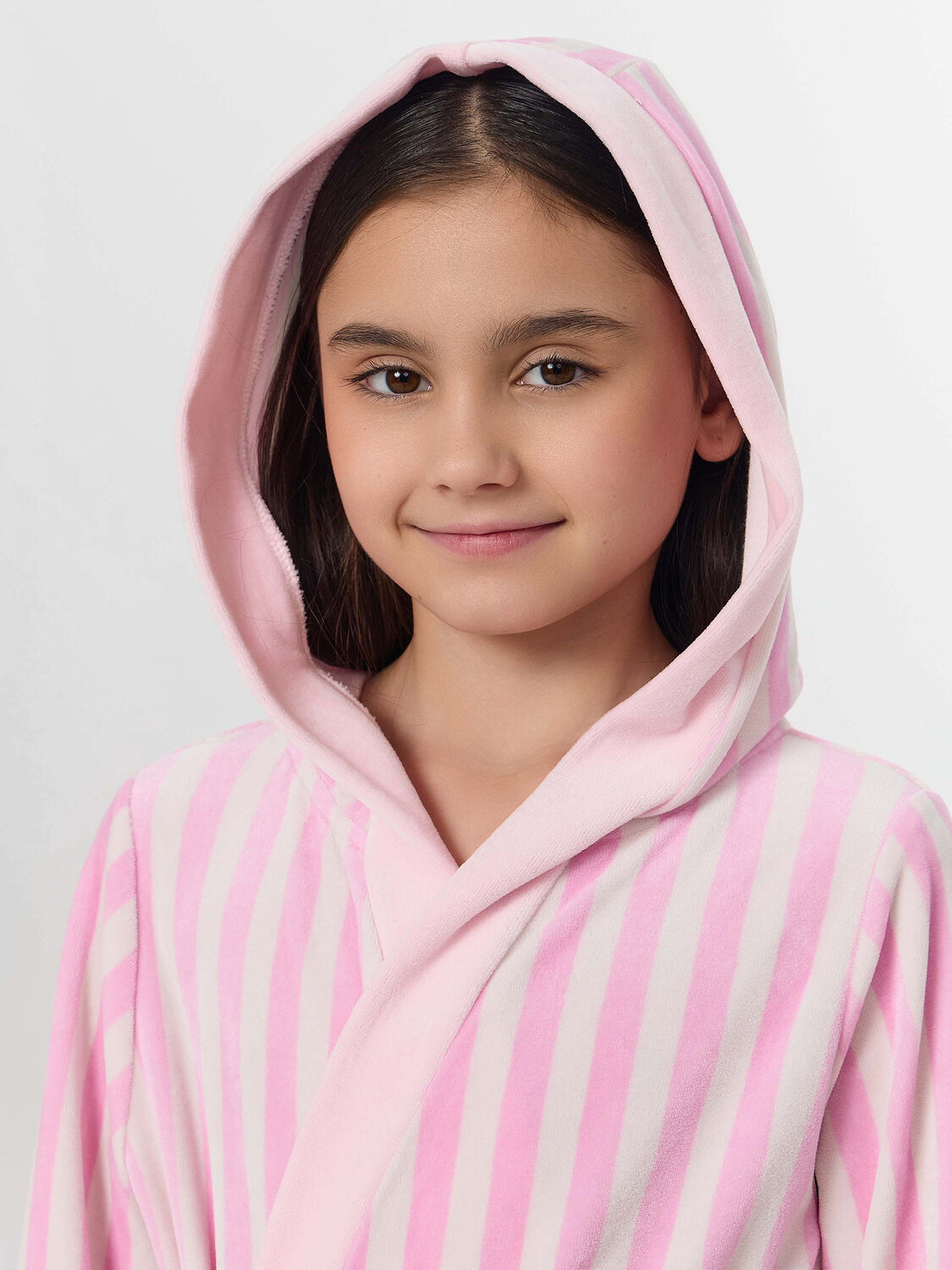 MARK FORMELLE Халат 574254 557703-2 розовая полоска