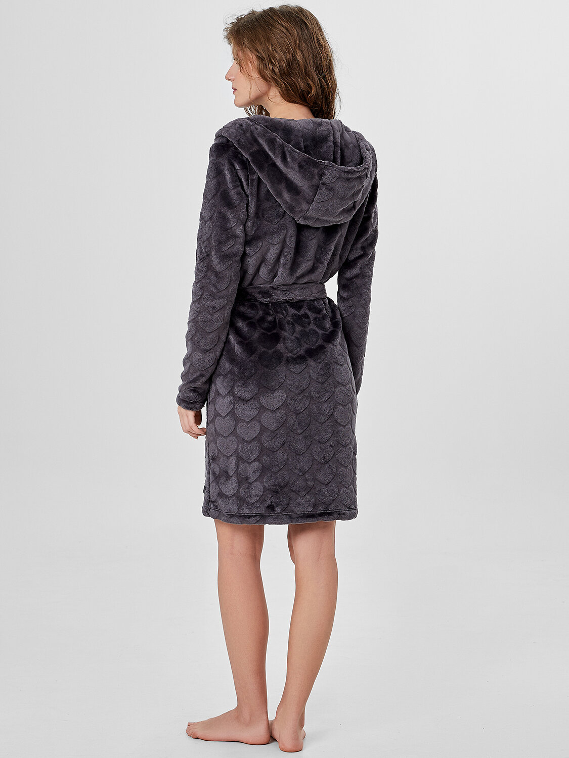 MARK FORMELLE Халат 574261 552278 серые сердечки