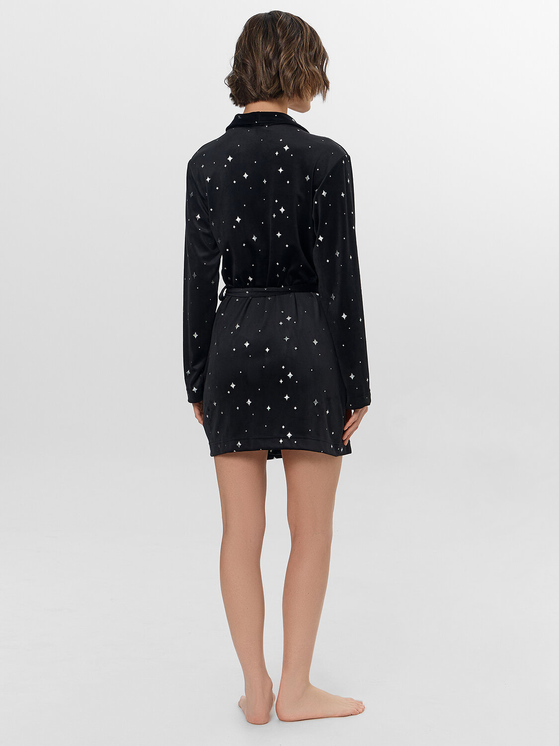 MARK FORMELLE Халат 574265 552293 звезды на черном