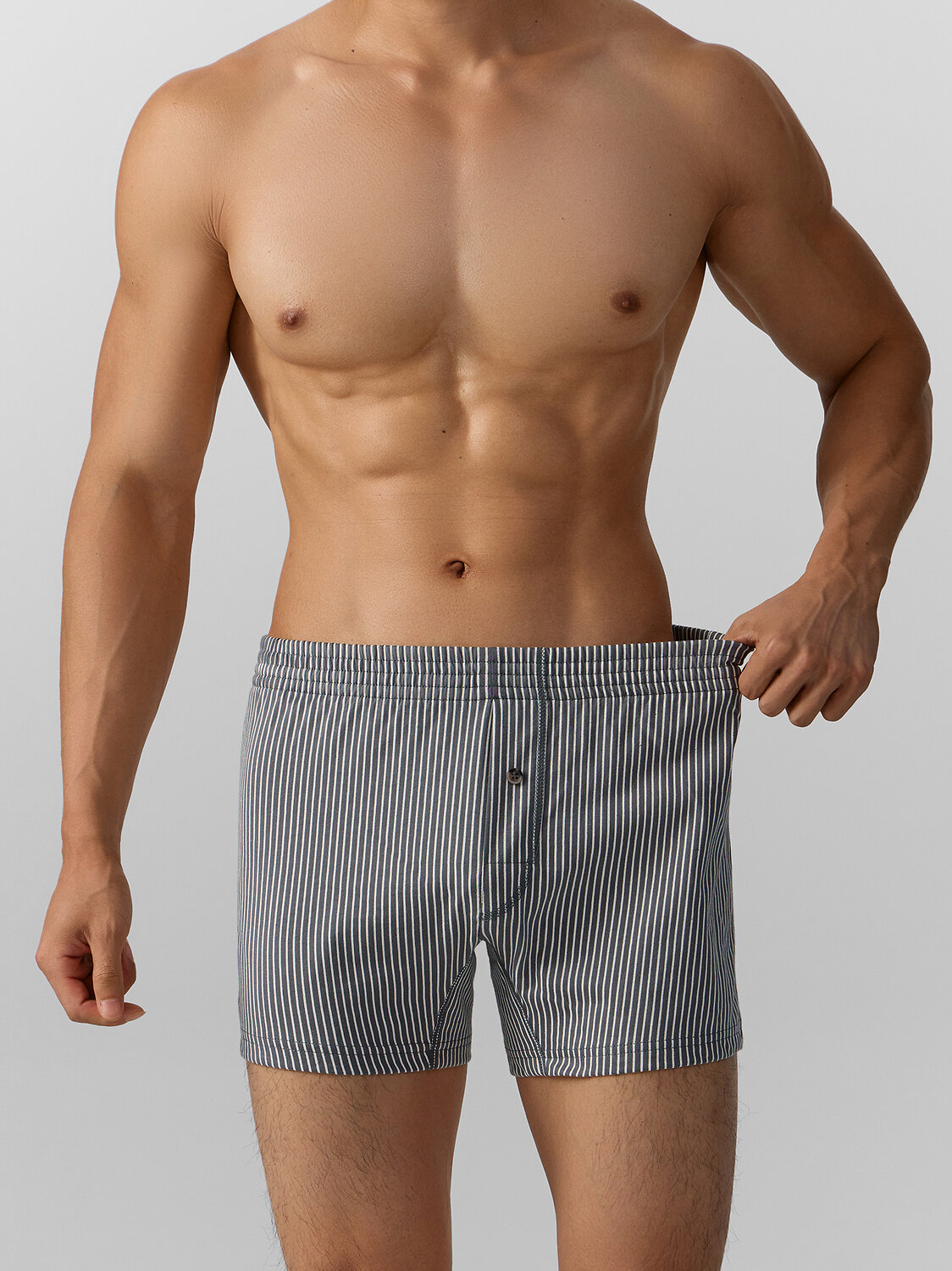 MARK FORMELLE Трусы 574272 411152 полоска на т. сером