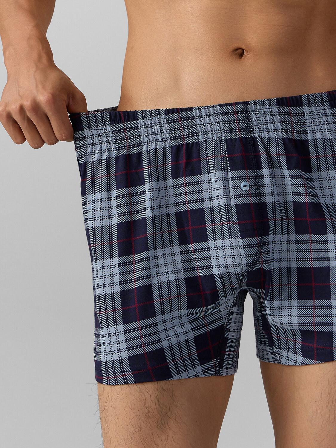 MARK FORMELLE Трусы 574279 411152 голубая клетка на т.синем