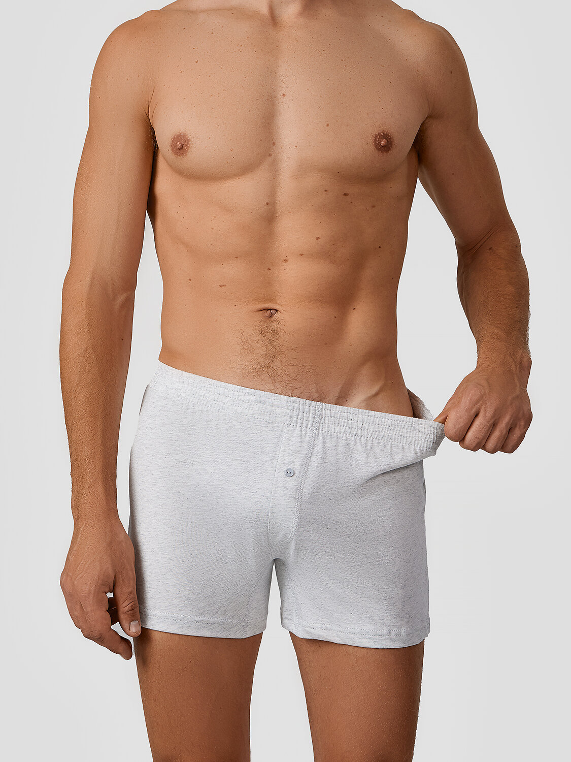 MARK FORMELLE Трусы 574282 411152 серый меланж