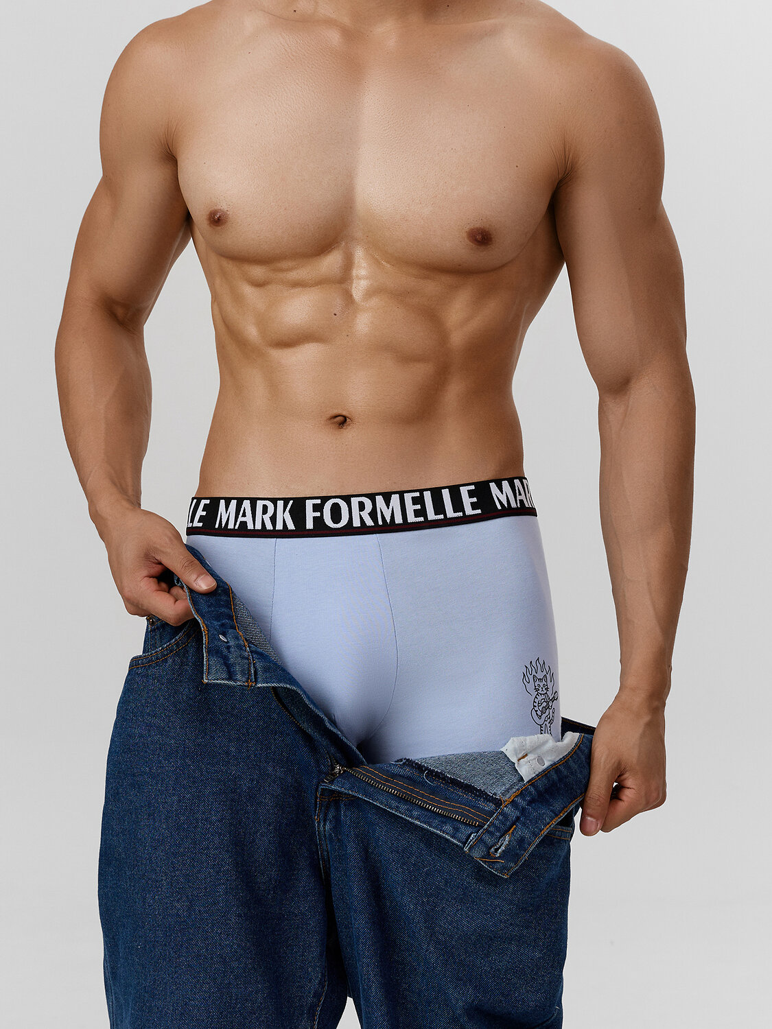 MARK FORMELLE Трусы 574301 411228 св.голубой +печать