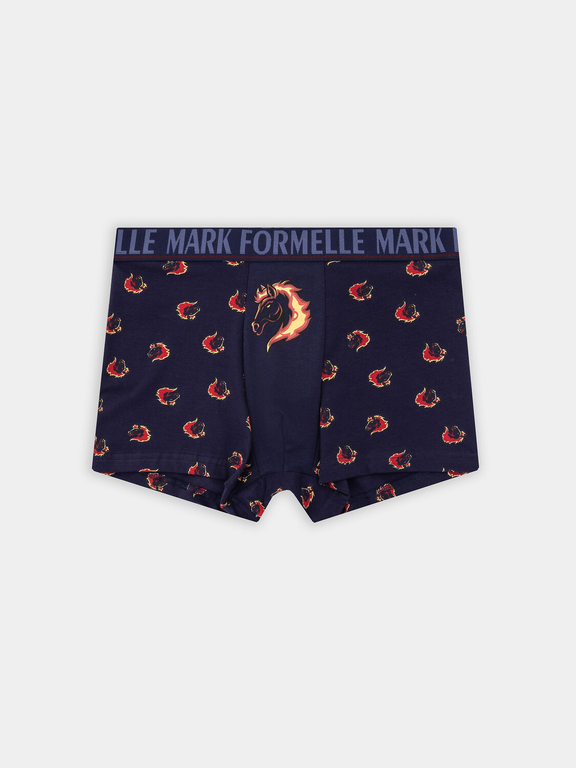 MARK FORMELLE Трусы 574302 411228 огненные лошади на т.синем
