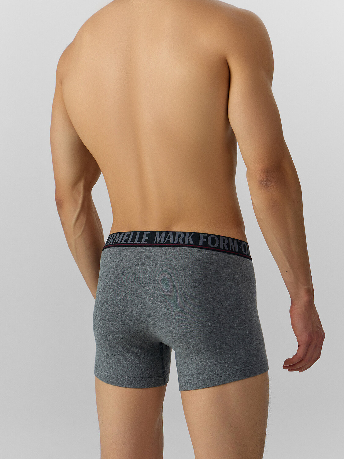 MARK FORMELLE Трусы 574312 411221 меланж темно-серый+печать