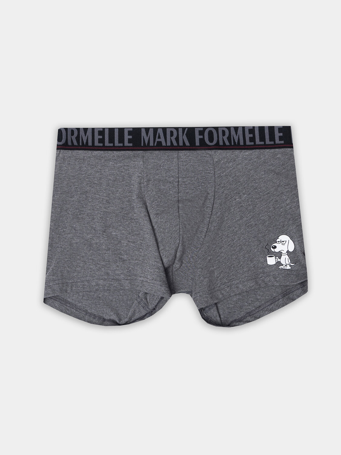 MARK FORMELLE Трусы 574312 411221 меланж темно-серый+печать