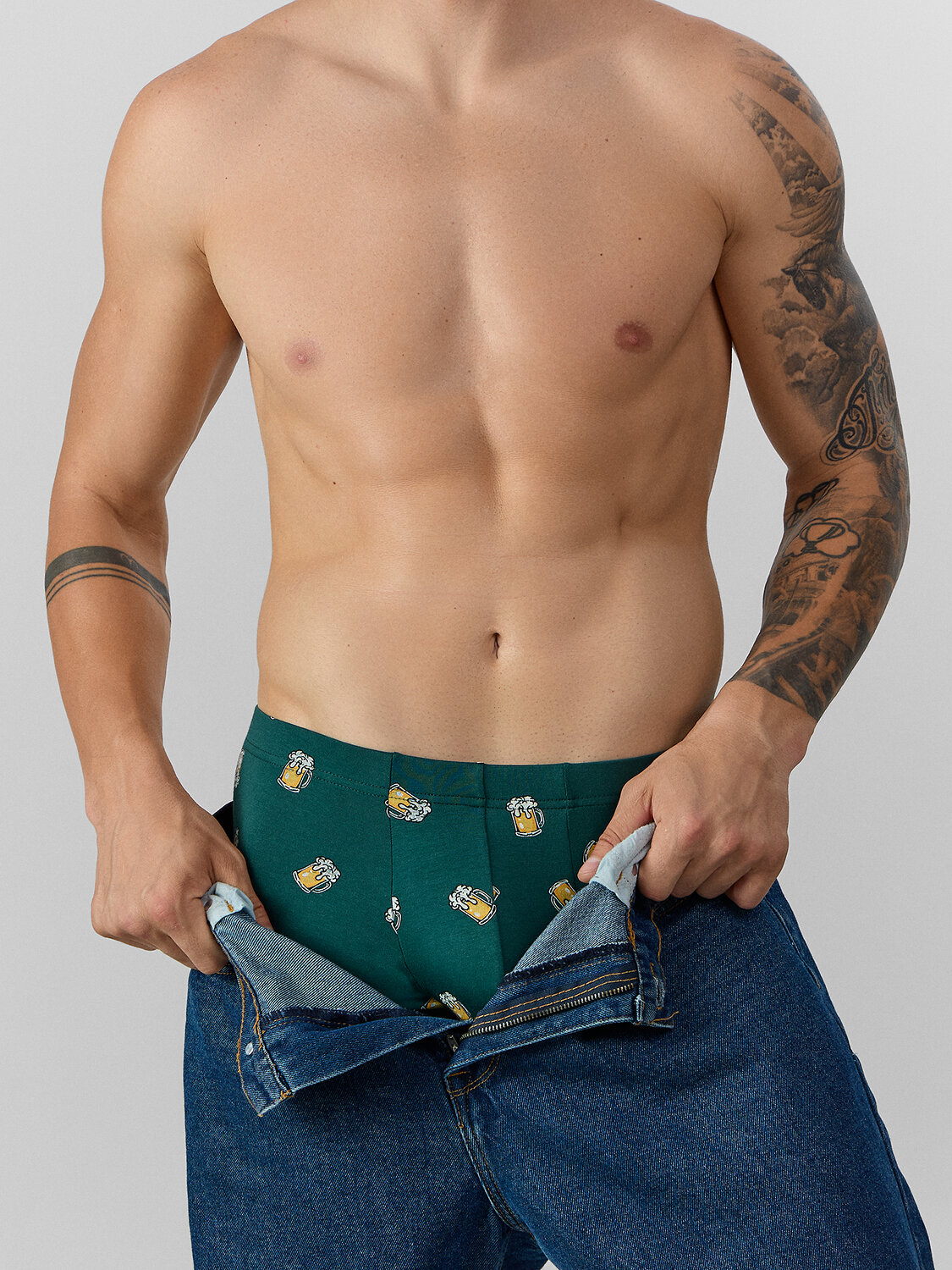 MARK FORMELLE Трусы 574316 411220 пиво на т.зеленом