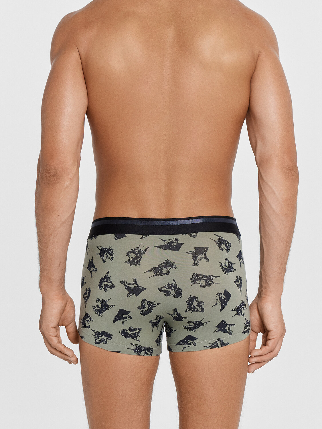 MARK FORMELLE Трусы 574318 411215 доберманы на хаки