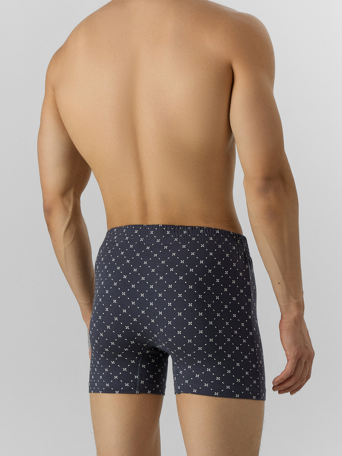 MARK FORMELLE Трусы 574322 411143 нб узор сетка на т.сером