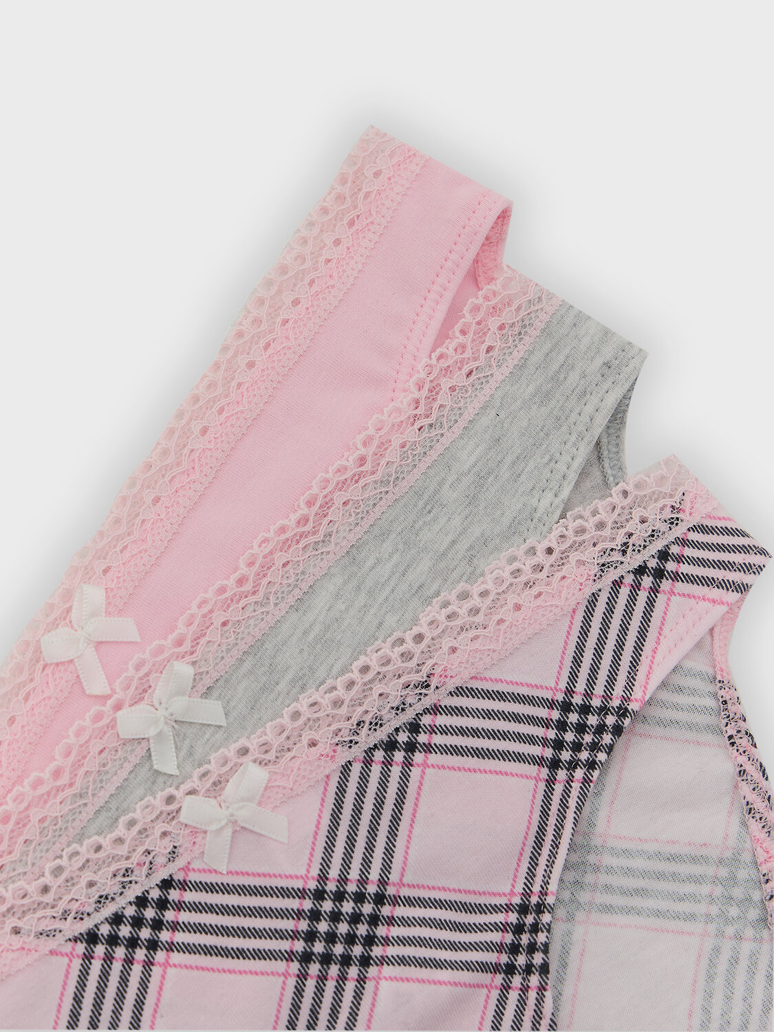 MARK FORMELLE Трусы 574334 417750-3 клетка черно -розовая