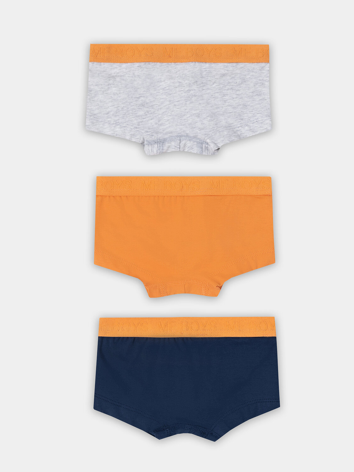 MARK FORMELLE Трусы 574347 413354-3 оранжевый +серый меланж+синий