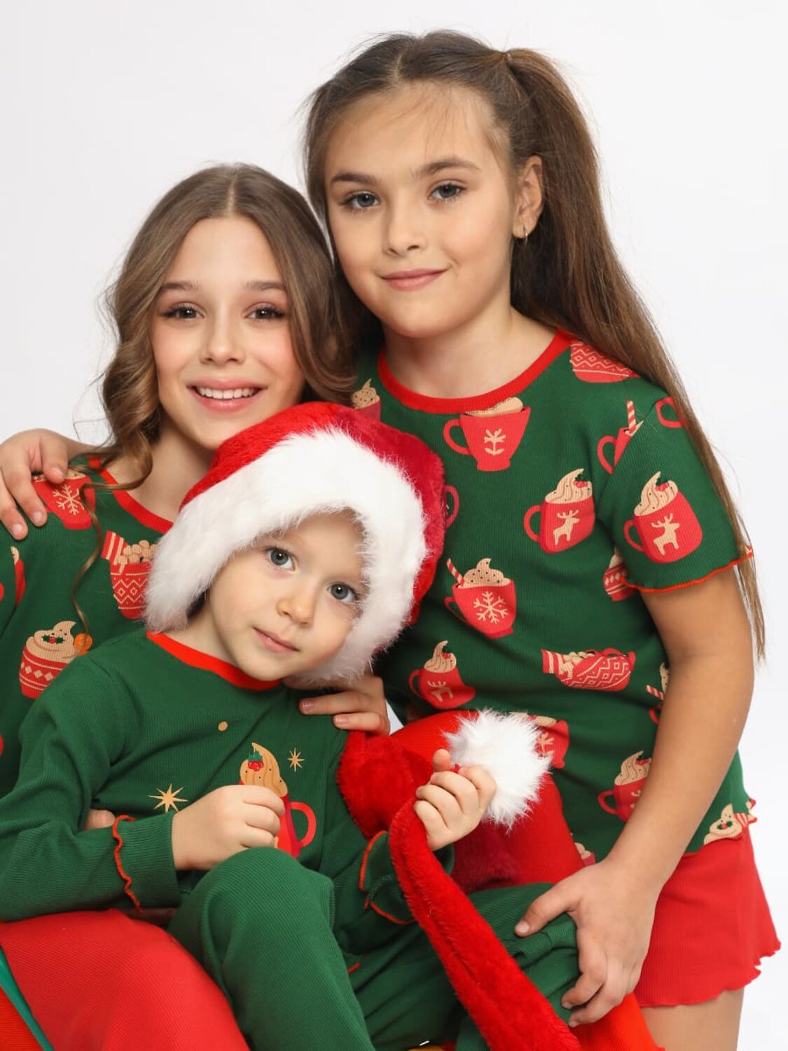 Соль&Перец Пижама 574370 SP0439KF зелено-красный