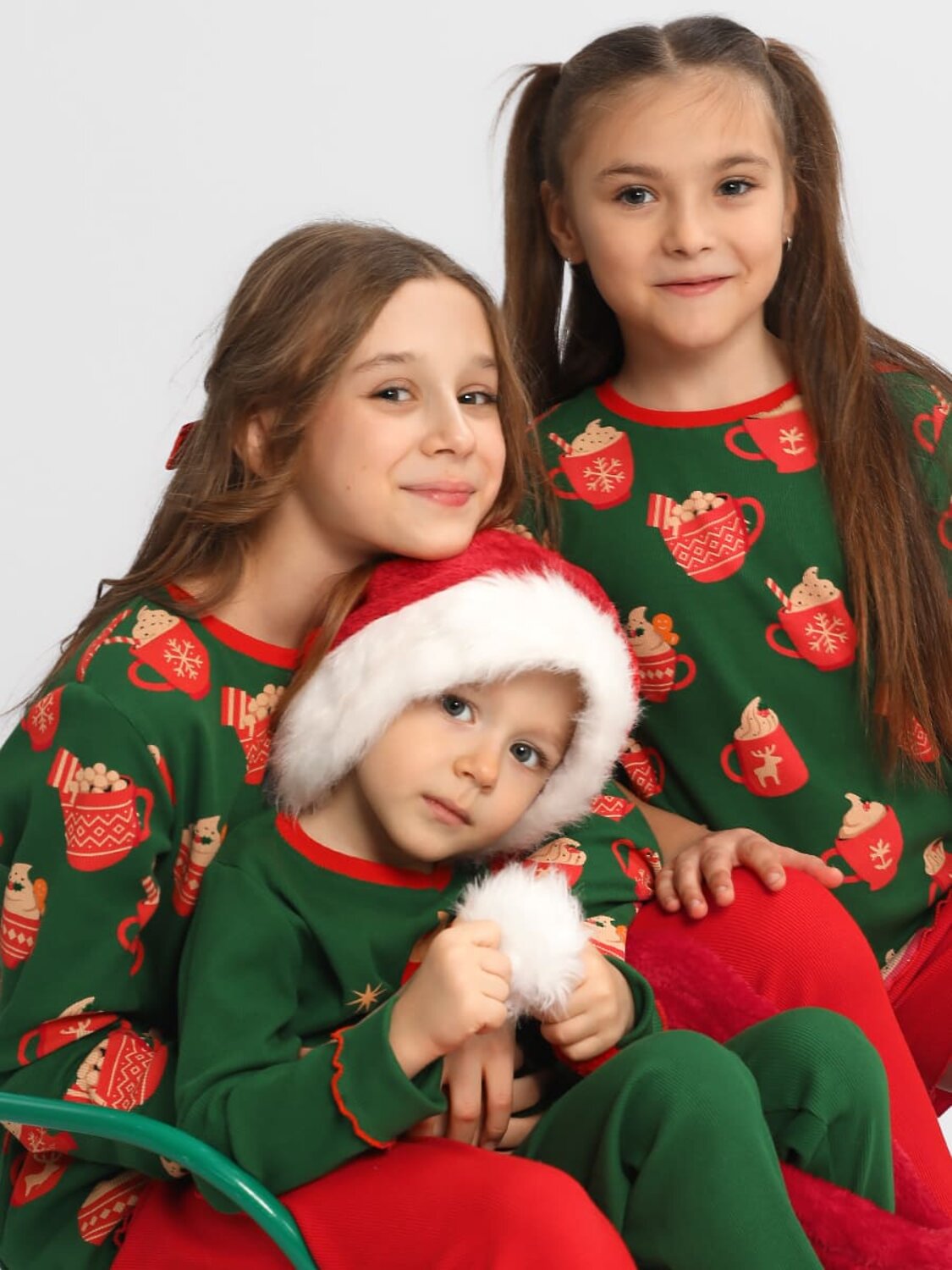 Соль&Перец Пижама 574371 SP0440KF зелено-красный