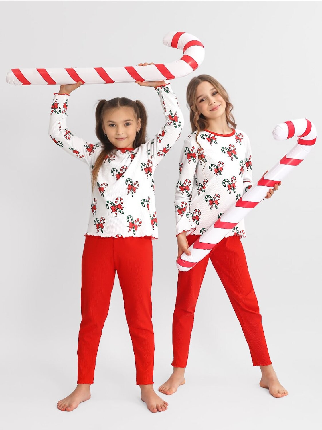 Соль&Перец Пижама 574372 SP0440KF красно-белый