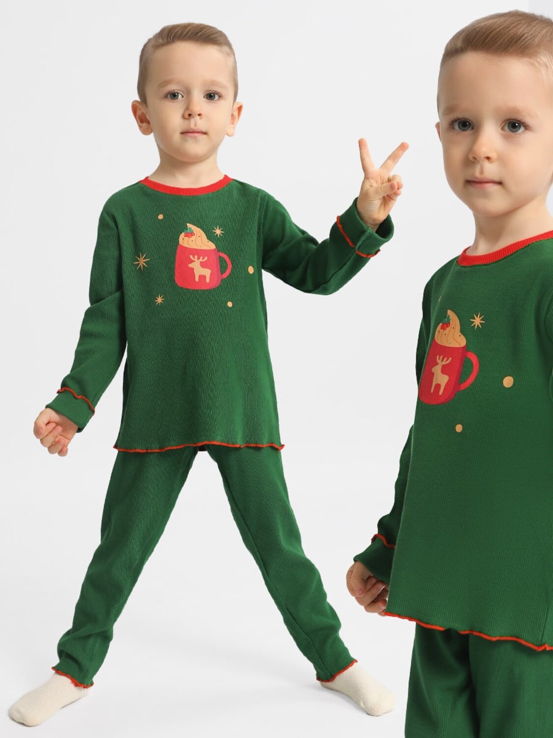 Соль&Перец Пижама 574373 SP0440KF зеленый