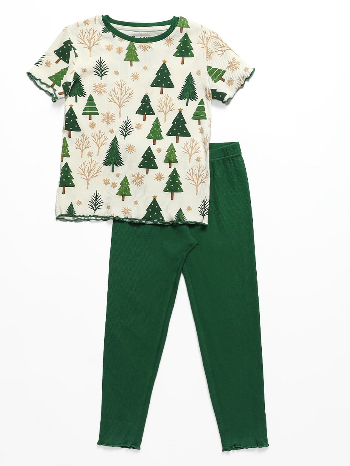 Соль&Перец Пижама 574374 SP0441KF зелено-белый