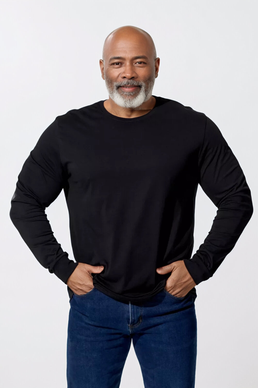 Натали Лонгслив 574378 14403 белый+черный