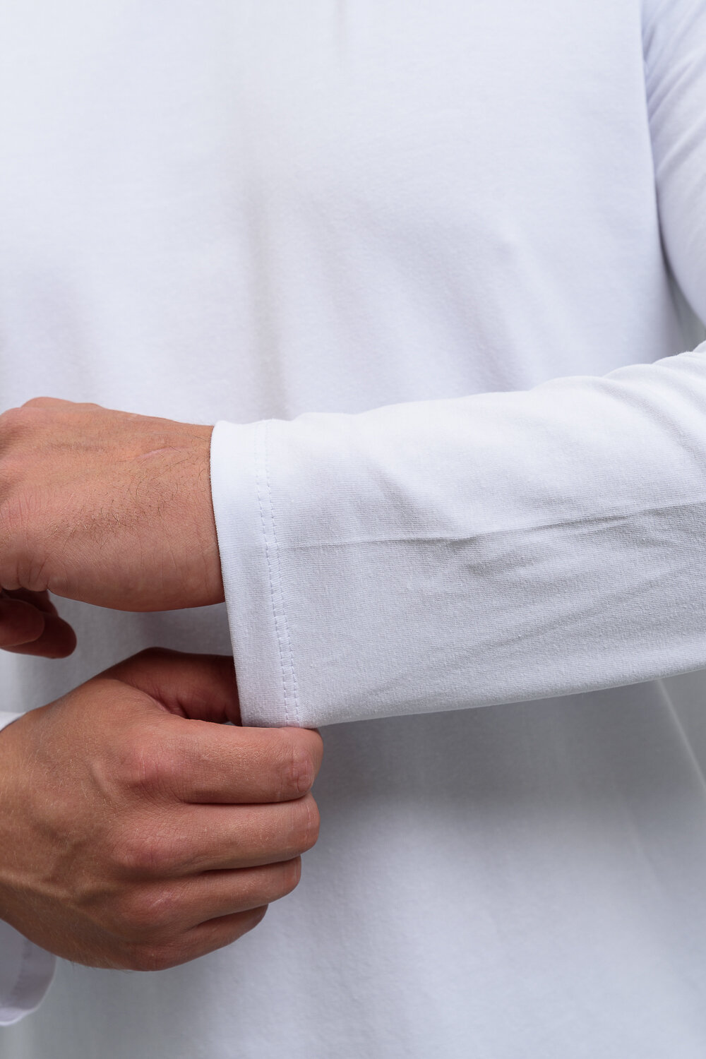 Натали Лонгслив 574378 14403 белый+черный