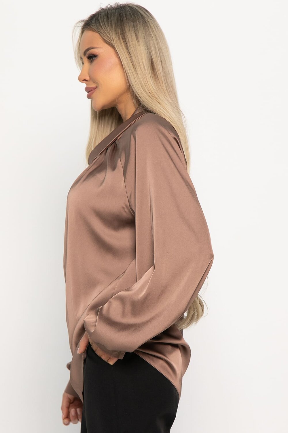 LT Collection Блуза 574383 Б14927-30М коричневый