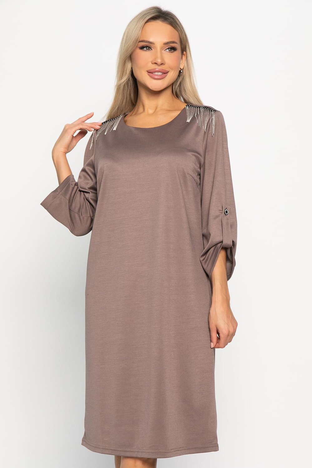 LT Collection Платье 574384 П14923-4М коричневый