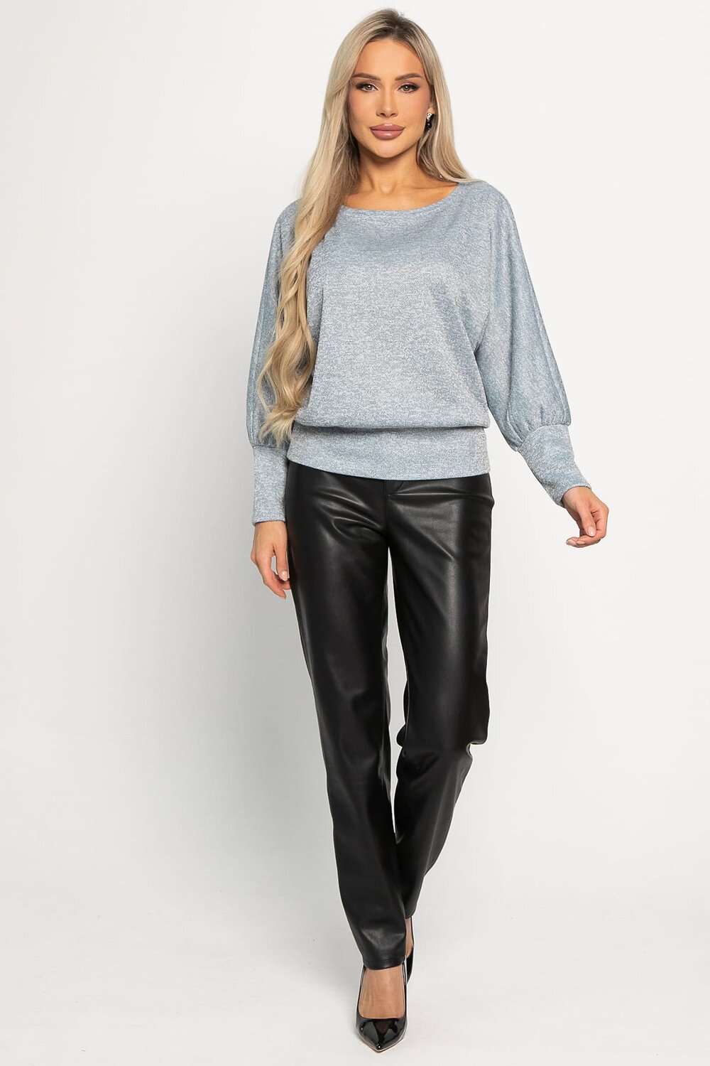 LT Collection Блуза 574385 Б14920-19М серый