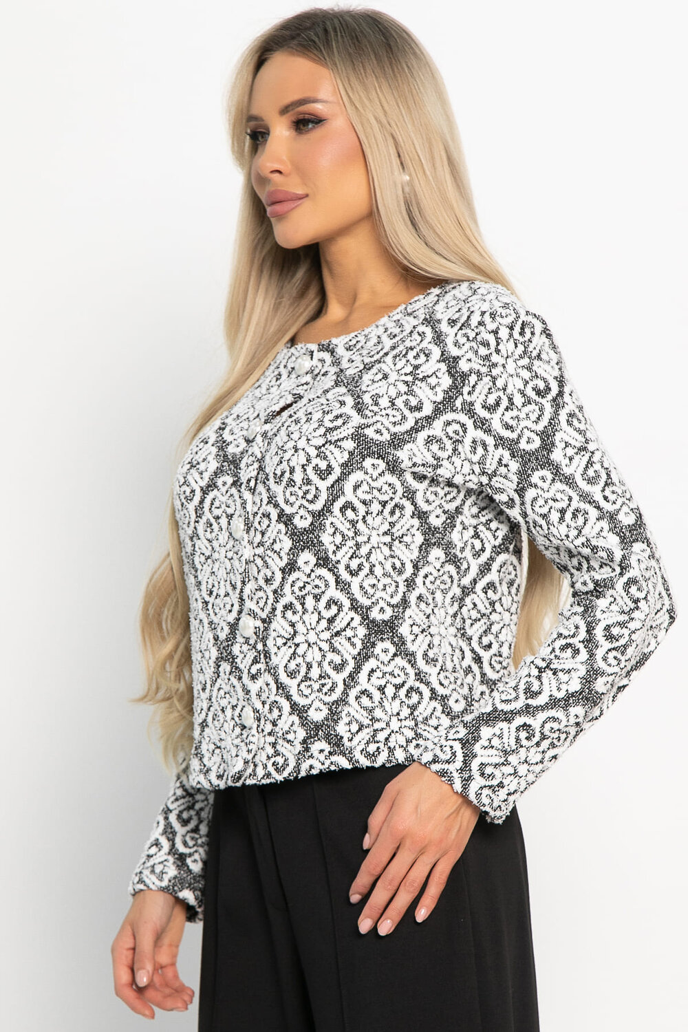 LT Collection Жакет 574387 Б14928-10М черный