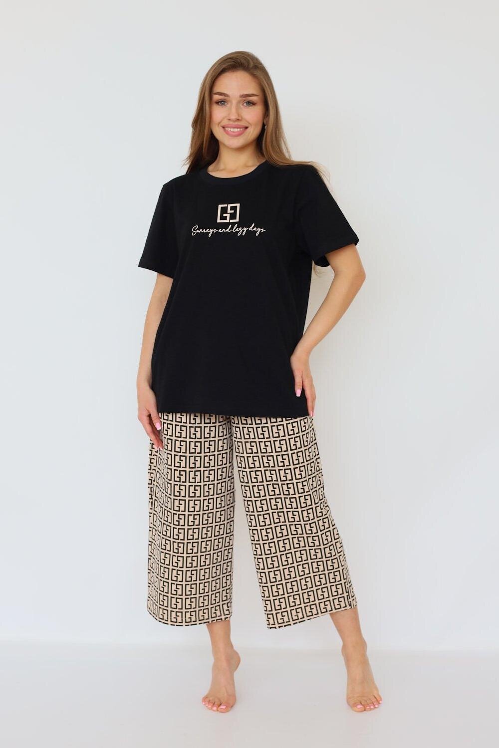 Lika Dress Костюм 574404 10061 Черный/Бежевый