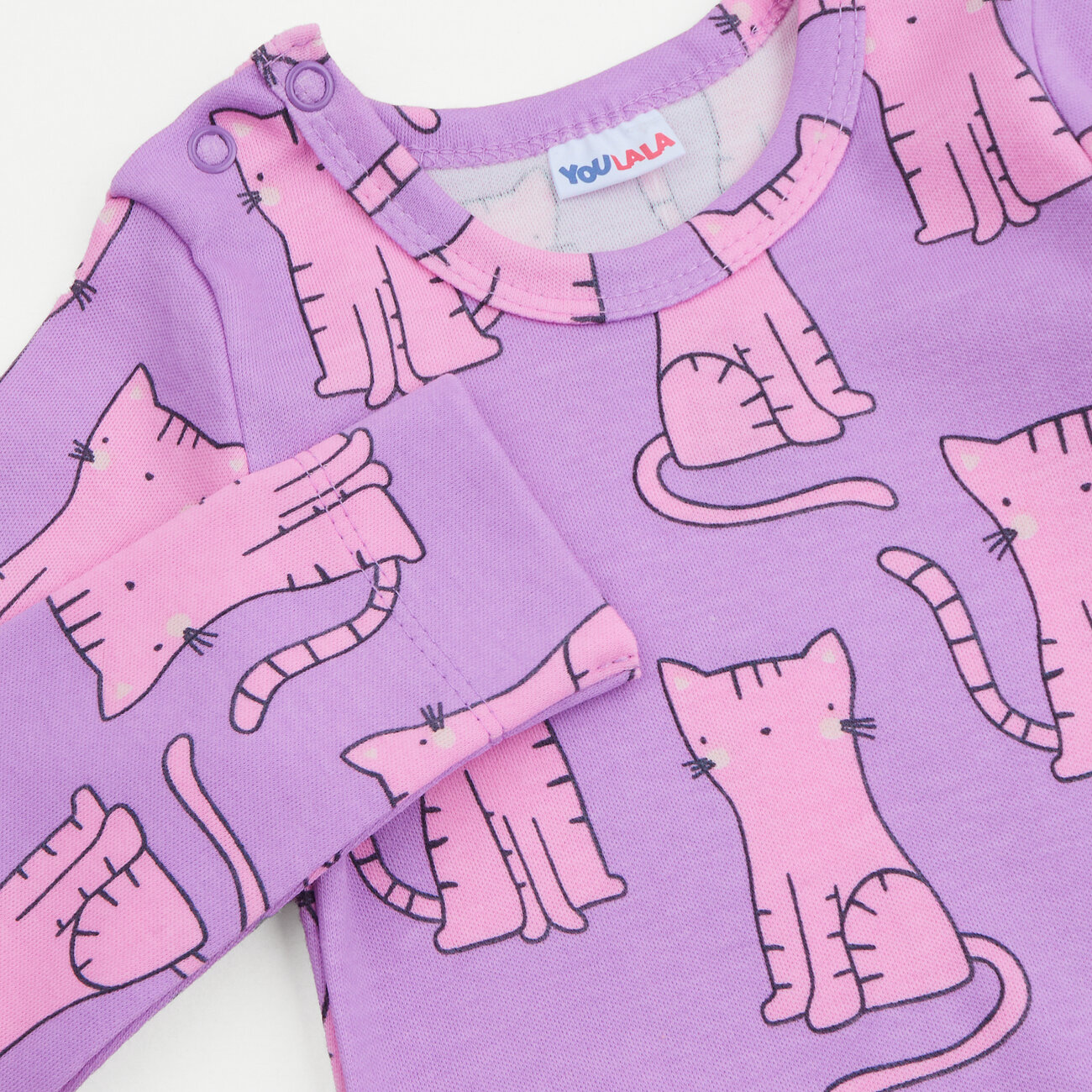 YOULALA Джемпер 574416 1461200204 сиреневый